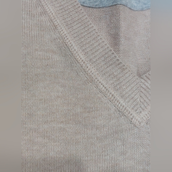 Johann Konen Men's Pullover Designer Sweater Size XXL Classic Preppy V-neckline - Picture 6 of 14